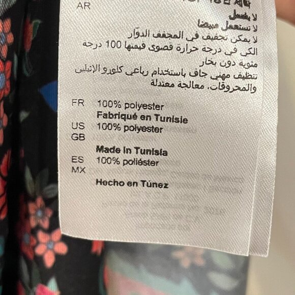 Last Chance! EUC Sandro Ivane Enchanted Forest Midi Skirt 0, XS $295 - Picture 11 of 12